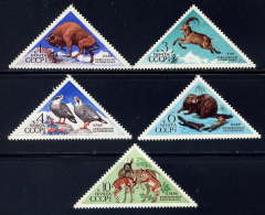 URSS - 3945/3949** - ANIMAUX SAUVAGES - Unused Stamps