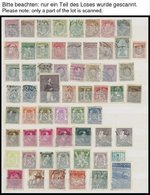 SLG., LOTS EUROPA O, Ca. 1900-2004, Dickes Einsteckbuch Mit überwiegend Gestempelten Werten Von Belgien, Dänemark, Frank - Sonstige & Ohne Zuordnung