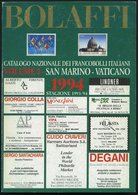 PHIL. LITERATUR Bolaffi 1994 - Catalogo Nazionale Dei Francobolli Italiani, Volume 2, 262 Seiten, In Italienisch - Philately And Postal History