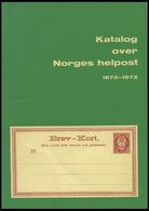 PHIL. LITERATUR Katalog Over Norges Helpost 1872-1972, 1971, Oslo Filatelistklubb, 79 Seiten, In Norwegisch Und Englisch - Philatelie Und Postgeschichte