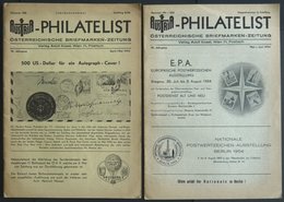 PHIL. LITERATUR Austria-Philatelist, 2 Hefte Nr. 100 Und 101-102, April/Mai Und Mai-Juni 1954, Adolf Kosel Verlag, Mit V - Philatelie Und Postgeschichte