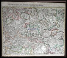 Rheinverlauf (Unterrheingegend) Bei Köln Und Der Moselgegend, Cursus Rheni Auf Basilea Usque Ad Bonnam (sectio Seu Infer - Autres & Non Classés