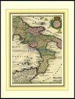 Der Unterste Teil Von Italien, Neapolitani - Süd-Italien Mit Einem Teil Von Sizilien (das Königreich Neapolis), Altkolor - Other & Unclassified