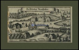 BAD ADELHOLZEN/OBERB., Gesamtansicht, Kupferstich Von Merian Um 1645 - Litografia