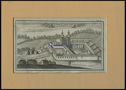 BRENNBERG: Kloster Frauenzell, Kupferstich Von Ertl, 1687 - Litografía