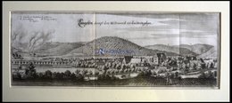 LANGESEN, Gesamtansicht, Kupferstich Von Merian Um 1645 - Litografía