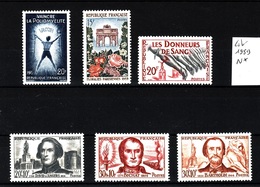 1959 Lot N* F615 - Collections