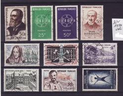 1959 Lot Obli F618 - Collections