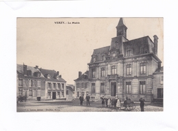 ( CPA : 14 X 9)  -   VERZY  -  La  Mairie - Verzy