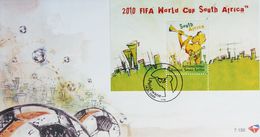 South Africa RSA 2009 First Day Cover FDC FIFA World Cup 2010 Football Game Soccer Sports Music Stamp MNH SG 1726  Rare - 2010 – South Africa