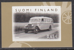 Finland 2005 - The 100th Anniversary Of Public Buses In Finland - Self-Adhesive Stamp Mi 1747 ** MNH - Neufs