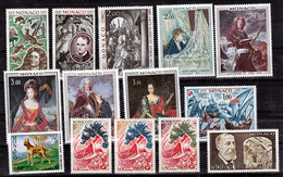 Monaco 1972 Année Complète Postes 867 à 915  Neuf ** TB  MnH  Sin Charnela Cote 72 - Full Years