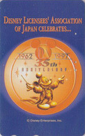 Télécarte Japon / 110-191811 - DISNEY ENTERPRISES - MICKEY MOUSE 35th Anniversary - Japan Phonecard - Disney