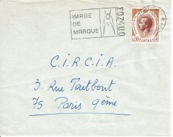 1971 - Monaco - Oblitération SECAP "MONACO IMAGE DE MARQUE" Sur Tp N°774 - Franking Machines (EMA)