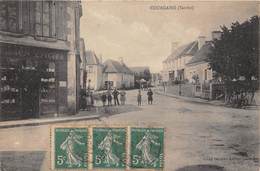 72-COURGAINS- UNE RUE - Mamers