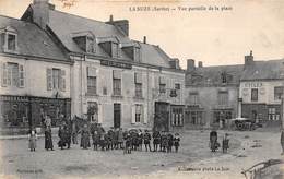 72-LA SUZE- VUE PARTIELLE DE LA PLACE - La Suze Sur Sarthe