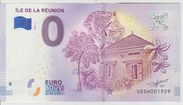 Billet Touristique 0 Euro Souvenir Île De La Réunion  2018-1 N°UEGH001929 - Essais Privés / Non-officiels