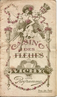 Programme Casino Des Fleurs Vichy Années 20 "Véronique" André Messager Frantz Caruso Andrée Verly - Programs