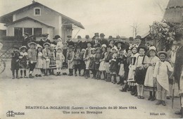 BEAUNE-LA-ROLANDE CAVALCADE NOCE EN BRETAGNE 45 - Beaune-la-Rolande