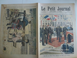 Le Petit Journal 17 Novembre 1895 Tsar Le Havre 76 Seine Maritime Chocarne Moreau Enfants Fillette Garçon - Le Petit Parisien