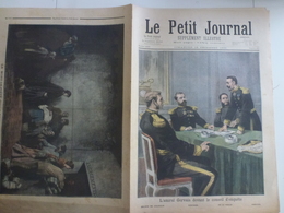 Le Petit Journal 15 Décembre 1895 Amiral Gervais De Colstoun Rieunier La Jaille Brown Le Mont De Pieté Heilbuth - Le Petit Parisien