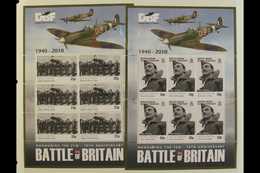 AIRCRAFT - ROYAL AIR FORCE BRITISH COMMONWEALTH 2008-2010 90th Anniversary Of The RAF & 70th Anniversary Of The Battle O - Ohne Zuordnung