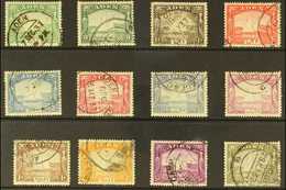 1937 Dhow Definitive Complete Set, SG 1/12, Used (12 Stamps) For More Images, Please Visit Http://www.sandafayre.com/ite - Aden (1854-1963)