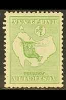 1913-14 ½d Green Kangaroo With WATERMARK INVERTED Variety, SG 1bw, Fine Mint. For More Images, Please Visit Http://www.s - Altri & Non Classificati