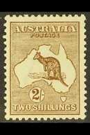 1913-14 2s Brown Kangaroo, SG 12, Very Fine Mint. For More Images, Please Visit Http://www.sandafayre.com/itemdetails.as - Andere & Zonder Classificatie