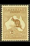 1913-14 2s Brown Kangaroo, SG 12, Very Fine Mint. For More Images, Please Visit Http://www.sandafayre.com/itemdetails.as - Other & Unclassified