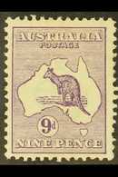 1913-14 9d Violet Kangaroo, SG 10, Fine Mint. For More Images, Please Visit Http://www.sandafayre.com/itemdetails.aspx?s - Other & Unclassified