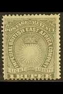 1890-95 1r Grey "light & Liberty" SG 15, Fine Mint With A Couple Of Shortish Perfs For More Images, Please Visit Http:// - Afrique Orientale Britannique