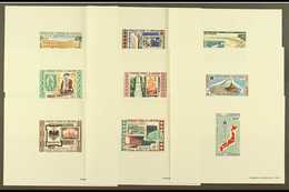 1967-1971 EPREUVES DE LUXE. All Different Group, Comprising 1967 100f Union, 1969 50f Philexafrique & Hotels Set, 1970 3 - Andere & Zonder Classificatie