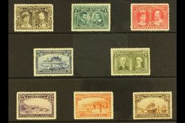 1908 Quebec Tercentenary Set Complete, SG 188/195, Very Fine Mint Large Part OG With Much Better Than Normal Centering A - Autres & Non Classés