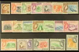 1954-62 Pictorial Definitive Set, SG 140/58, Never Hinged Mint (19 Stamps) For More Images, Please Visit Http://www.sand - Dominique (...-1978)