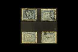 1872-75 "Penasson" Printing Lithographed 20pa Blue Both Perfs (SG 26 & 26c) And Typographed 20pa Blue Both Perfs (SG 30  - Sonstige & Ohne Zuordnung