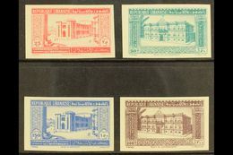 LEBANON 1943 Independence Complete IMPERF Postage Set (Yvert 189/92, SG 265/68), Never Hinged Mint, Very Fresh. (4 Stamp - Other & Unclassified