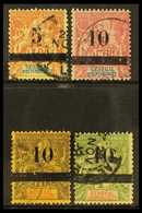 SENEGAL 1903 Surcharge Set Complete, Yv 26/9, Very Fine Used. (4 Stamps) For More Images, Please Visit Http://www.sandaf - Altri & Non Classificati