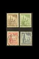 1953 Church Reconstruction Fund Complete Set (Michel 106/09, SG B106/09), Fine Cds Used, Fresh, Cat £250. (4 Stamps) For - Andere & Zonder Classificatie