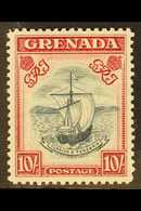 1938-50 10s Slate-blue And Bright Carmine (narrow), Perf 12, SG 163c, Very Fine Mint. For More Images, Please Visit Http - Grenada (...-1974)