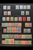 PATIALA 1884-1945 MINT COLLECTION Presented On Stock Pages. Includes 1884 2a & 4a, 1885 Red & Black Opt'd Sets Inc 2a Re - Autres & Non Classés