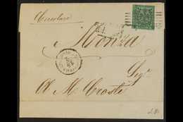 MODENA 1852 5c Green (with Stop) On Cover Tied By Provisional Govt Cancellation For More Images, Please Visit Http://www - Unclassified