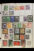1885-2012 MINT & USED COLLECTION Presented On Album Pages, ALL DIFFERENT Collection With Sparse Range Of QV To KGVI, We  - Malte (...-1964)