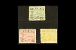 1924-48 2s6d, 5s & 10s Freighter Top Values White Papers, SG 37B/39B, Very Fine Cds Used, Fresh. (3 Stamps) For More Ima - Nauru