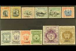 1904-05 Surcharged Set, SG 146/57, Very Fine Mint (12 Stamps) For More Images, Please Visit Http://www.sandafayre.com/it - Noord Borneo (...-1963)