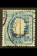 AZORES 1882-85 150r Blue Perf 12½, SG 81, Afinsa 43, Fine Used, An Elusive Issue With A Neat Dated Cds. Some Small Fault - Other & Unclassified