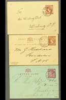 NATAL An Attractive Range Of Used Postal Stationery From Smaller Offices, With 1892 ESTCOURT On ½d Wrapper; 1898 NOODSBE - Unclassified