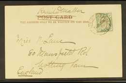 TRANSVAAL 1904 (19 Jul) Picture Postcard Addressed To England, Bearing ½d KEVII Tied By The Scarce "BERTRAMS T.S.C. JOHA - Non Classificati