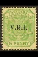 TRANSVAAL LYDENBURG British Occupation 1900 ½d Green With Local "V.R.I." Opt, SG 1, Mint Large Part OG With A Couple Of  - Ohne Zuordnung