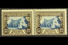 OFFICIAL 1940 10s Blue And Sepia, Overprint Reading Downwards With "OFFICIAL" At Left, SG O29, Fine Mint Pair. For More  - Zonder Classificatie